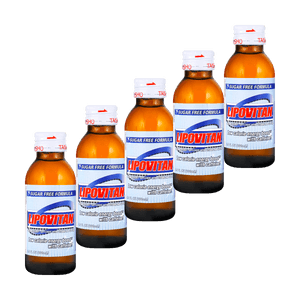 日本大正制药 LIPOVITAN力保健 维生素B能量补给饮料 无糖版 熬夜加班 抗疲劳 100ml*5瓶入【超值5瓶入】