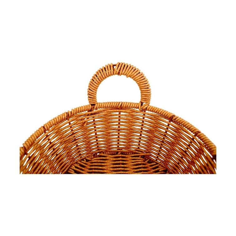 라탄 느낌의 과일 보관 바구니, 중간 크기의 원형 주방 정리함 6