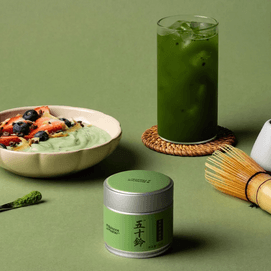 Organic Matcha Powder,1.05 oz【National Standard Grade 1 Tea Ceremony Grade Thin Tea】 【For Latte Drinking Baked Desserts】