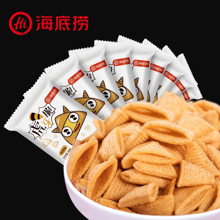 【中国直邮】海底捞 妙脆角虎牙脆20gx9包  3