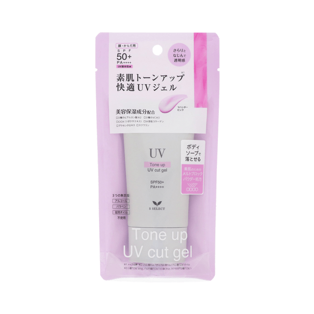 日本 Sセレクト ブライトニングサンスクリーンジェル SPF50+・PA++++