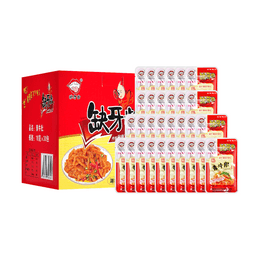 缺牙齿 素牛肚 魔芋爽 麻辣味 30包入 480g【爆爆爆爆辣挑战!】【湖南特产】
