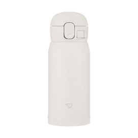 Stainless Steel Water Bottle Travel Thermos Mug #Matte White SM-WS36WM 12.68 fl oz