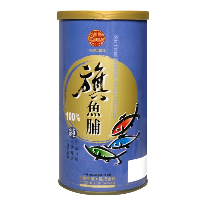 台湾建荣食品 旗鱼脯  250g