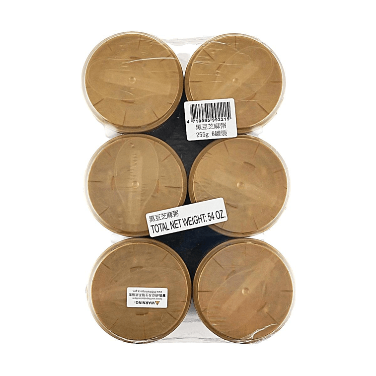 검은콩과 참깨를 섞은 죽, 255g*6개【실속형 패키지】 8