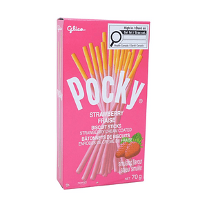 泰國版GLICO格力高 POCKY百奇 士多啤梨味塗層餅乾條 70g