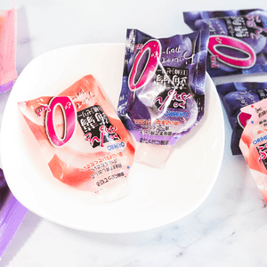 Mixed Flavor Konjac Fruit Jelly - Peach, Mango & Purple Grape 24 Pieces* 0.7oz