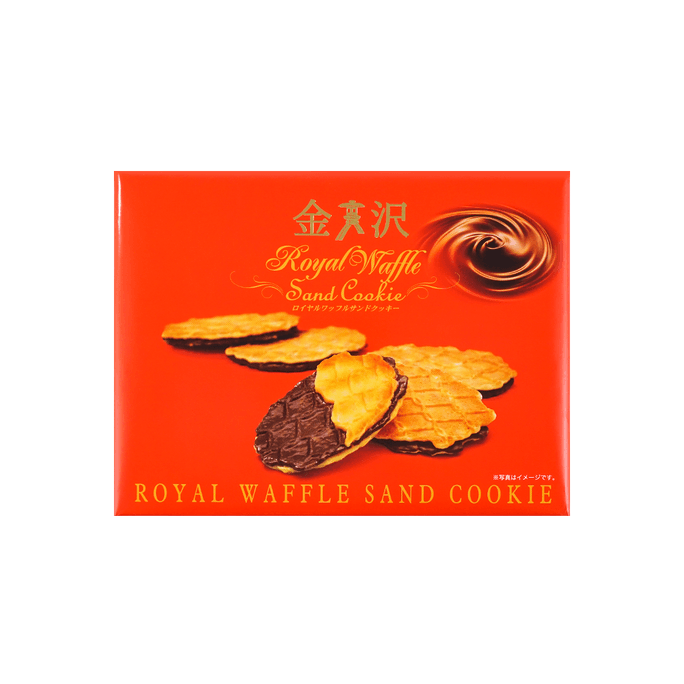 日本SENJYUAN金泽 皇家夹心华夫饼礼盒 薄脆饼干 6枚 132g