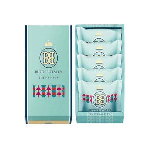 日本 BUTTER STATES 人気お土産 定番 厚切りバタークッキー 5枚入り