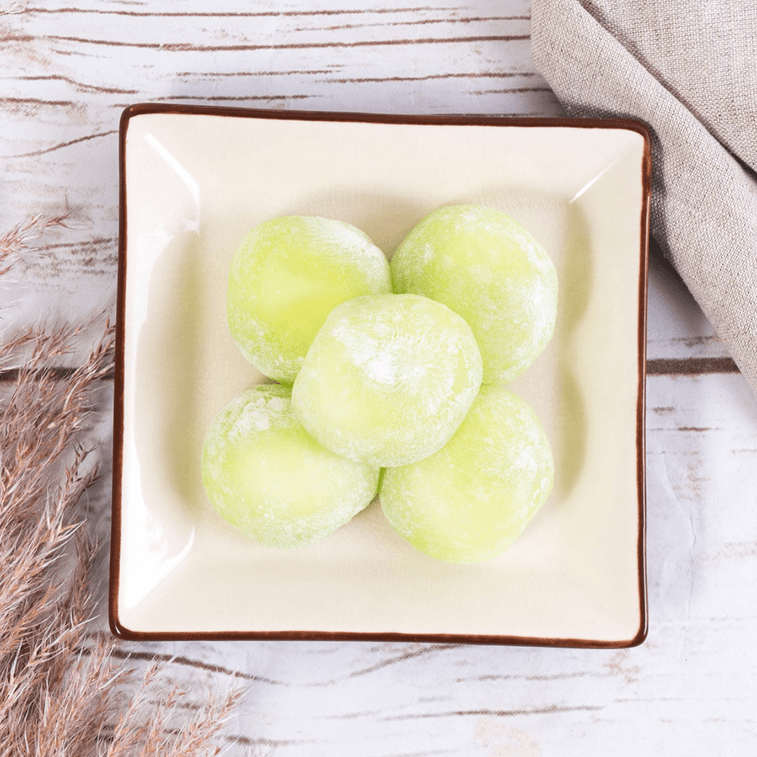 日本KUBOTA久保田 夹心大福饼 麻薯糯米糍点心 哈密瓜味 200g 5