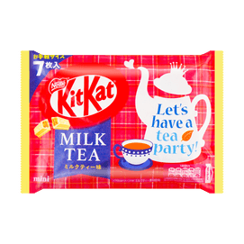KitKat Chocolate Wafer Bar with Milk Tea Flavor 7pcs 2.96oz
