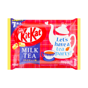 KitKat Chocolate Wafer Bar with Milk Tea Flavor 7pcs 2.96oz
