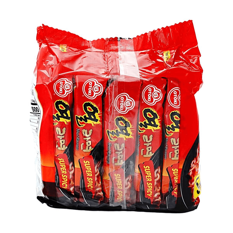 Super Spicy Korean Yeul Ramen - Instant Noodles, 5 Pack, 4.23 oz 6