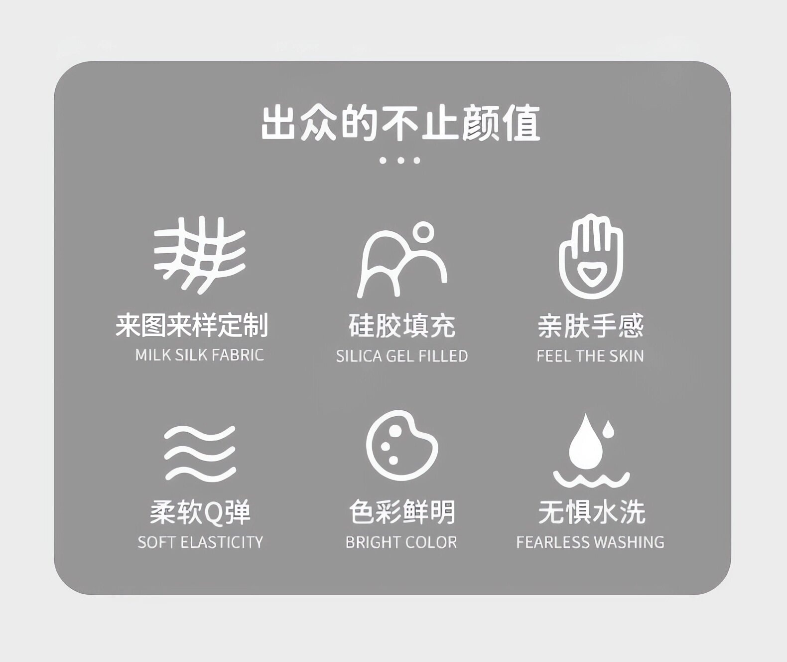 【中国直邮】 狐尾甄选 软糖小熊鼠标腕托 电脑 高颜值 办公 游戏 防滑 护腕 家用 - 透明 1个