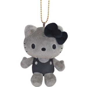 50th Anniversary Limited Edition Kitty Doll Keychain Charm, Popular Black/Gray, 1 Piece