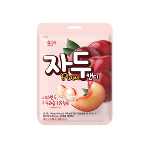 【한국 직배송】 한국 HAITAI 해태 해태 자두맛 사탕 4.6 oz (130g)