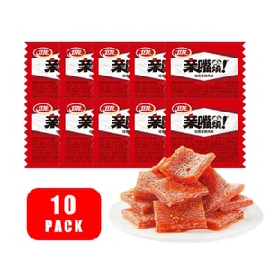  卫龙 亲嘴烧辣条 小面筋儿时经典解馋小零食 经典香辣味 120g 【软糯筋道 越嚼越有味】【软糯多汁】