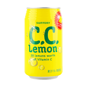 C.C. Lemon 微炭酸ソフトドリンク 11.83 fl oz【ビタミンC豊富】【爽快マイクロバブル】