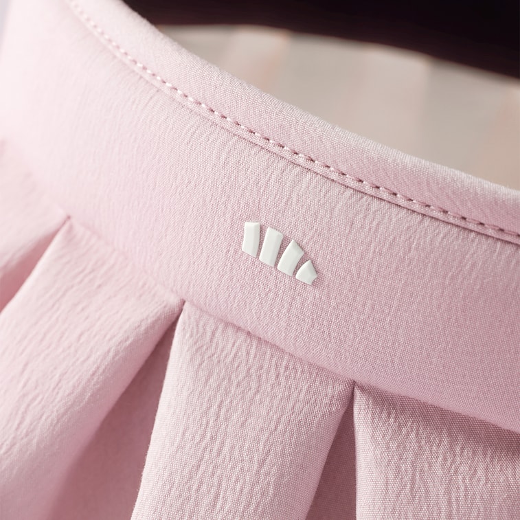 넓은 챙 롤업 선햇 선바이저 핑크색 21.7-22.8인치 7