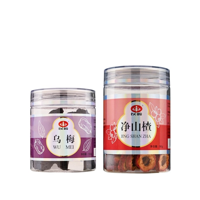 中國以嶺 烏梅玫瑰花 生津止渴 美容養顏 增進食慾 烏梅 150g*1 + 玫瑰花 100g*1