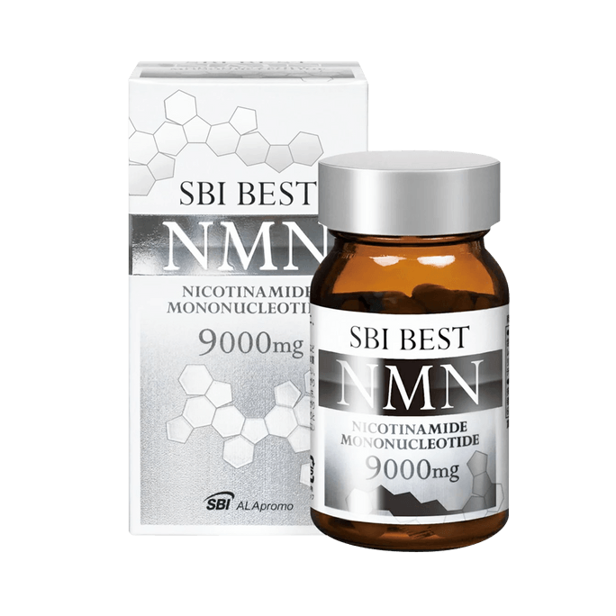 日本SBI Pharma BEST NMN 高浓度NMN9000补充胶囊 60粒