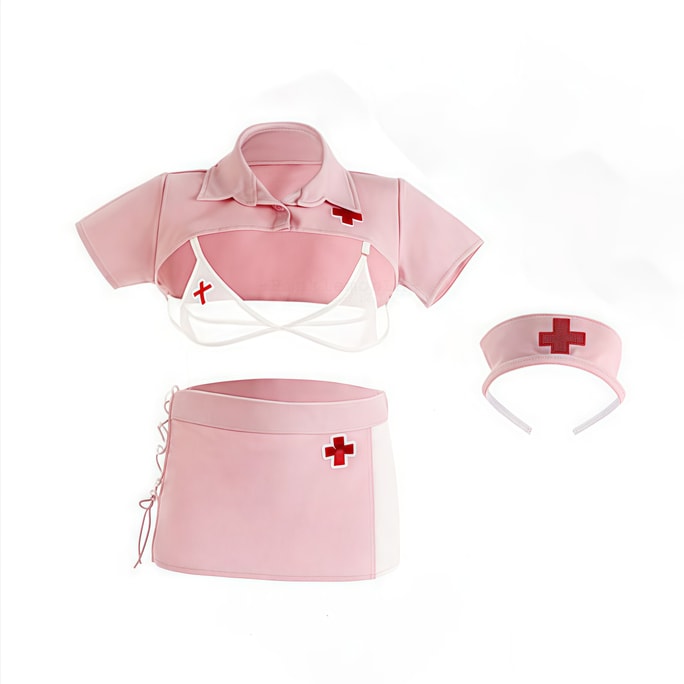 See-Through Sexy Nurse Cosplay Costume