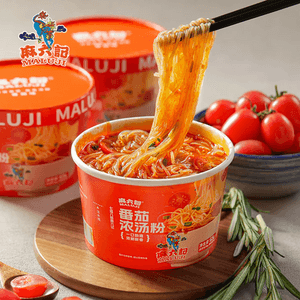 麻六记 番茄浓汤粉 65g【方便速食宵夜粉丝】【冲泡即食 浓郁鲜香】【强势新品】