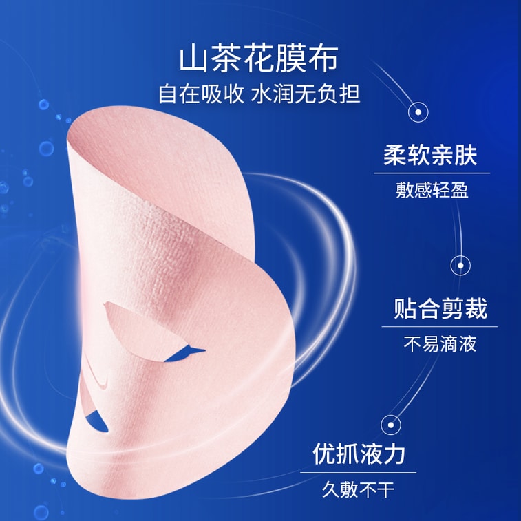 [GIFT] PROF.LING Hyaluronic Acid Moisturizing Facial Mask 5 Pieces 4
