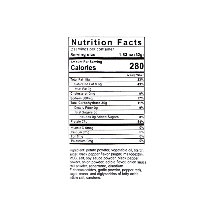 Black Pepper Rib Eye Steak Potato Chips, 3.17 oz 18