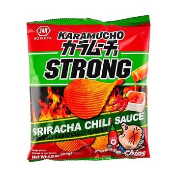 Karamucho Strong Potato Chips Sriracha Chili Flavor 1.9oz