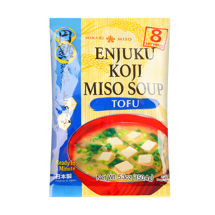 Enjuku Tofu Miso Soup - 8 Servings, 5.3oz