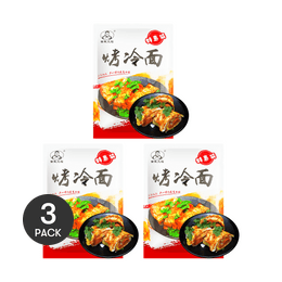 朱大福 东北烤冷面 超值装 615g*3袋 【0脂肪】