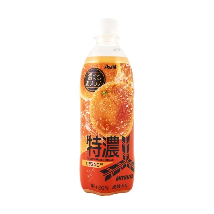 日本ASAHI朝日 三矢特浓橙汁 500ml