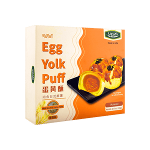 义珍 莲蓉蛋黄酥 糯唧唧麻薯夹心 240g