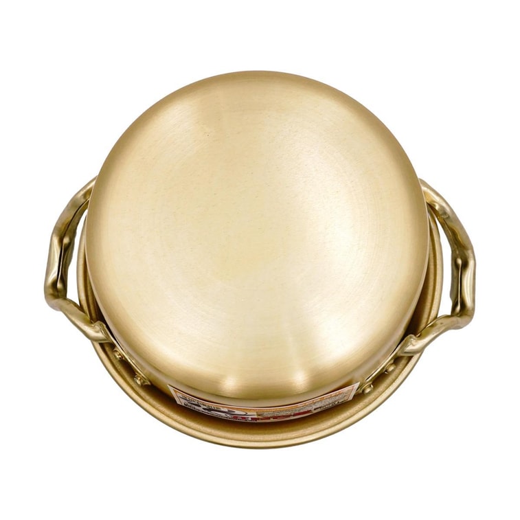 韓式泡麵碗泡麵鍋 雙耳煮鍋黃鋁鍋 16cm 韓國製造 15