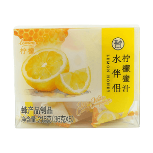 盒马 柠檬蜜汁水伴侣 216g (36g*6) 【即溶即饮】【携带方便】