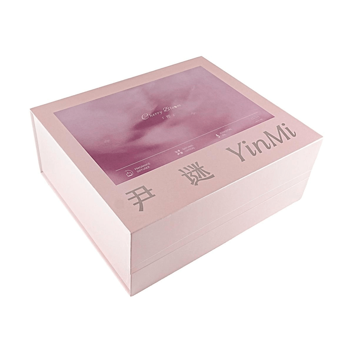 yinmi Cherry Blossom Aroma Crystal Stone Diffuser Gift Set - Yami.com