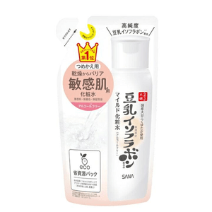 Yakuhin Sana Nameraka Honpo Soy Milk Isoflavone Mild Lotion NC [180ml refill]