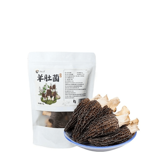 A Young Man From Western Yunnan, Dried Yunnan Oyster Mushrooms30g*1Bag