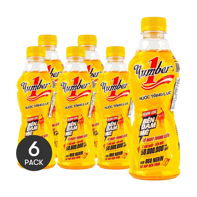 Number1 Energy Drink 11.15 fl oz  *6【6 Packs】【Vietnam Power Boost】