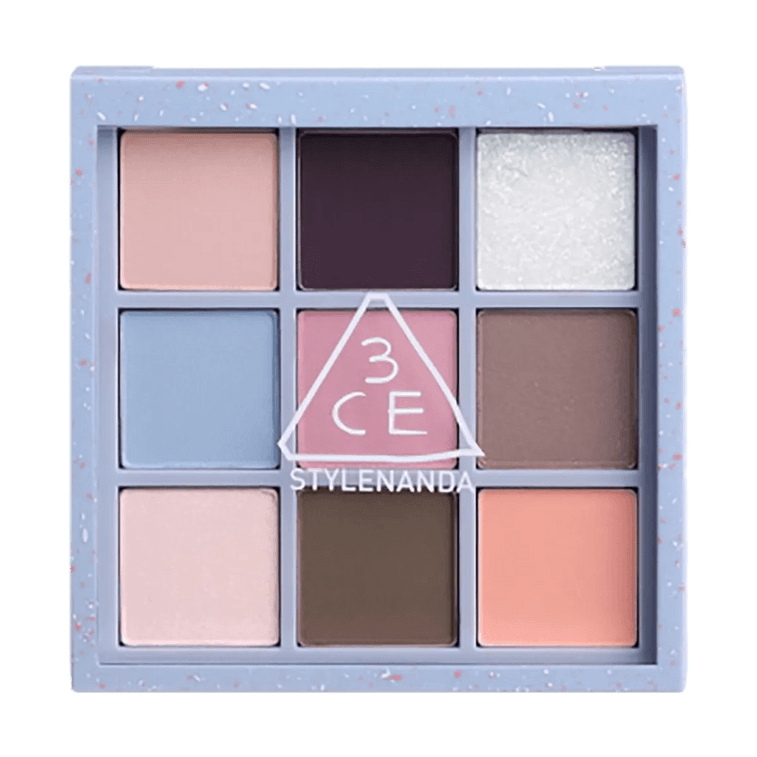 Multi Eye Color Palette, #First Bloom, 0.28 oz【Pink-Purple Floral Tones for Romantic Eye Looks】 3