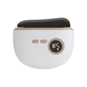 【中国直邮】 妙界 G3脸部刮痧仪砭石按摩刮痧板电动刮脸提拉拨筋美容家用黑砭石1个装