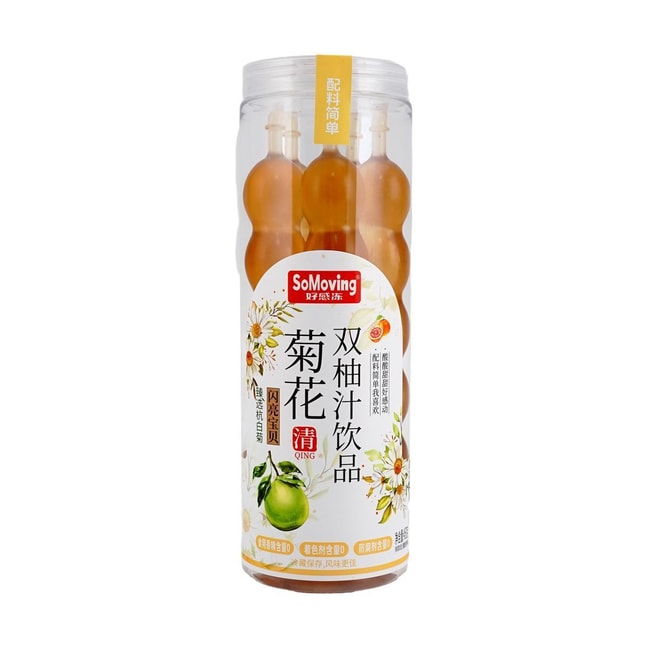 好感冻 菊花双柚汁 5支入 450g【清爽解腻】【配料简单】