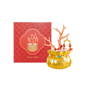 Palace Museum Taobao   Aromatherapy Fortune New Year Ornament Coral Auspicious · Bonsai Fragrance 18.5cm
