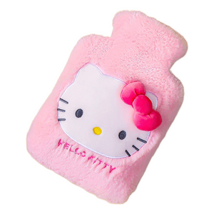 Sanrio Cartoon PVC Hot Water Bottle Large Size Hot Water Bag 1000ML Hello Kitty 1 Piece