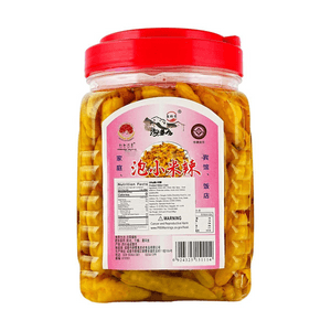 真的老 泡小米椒 泡椒 醃辣椒 500g