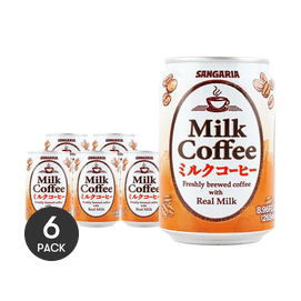 日本SANGARIA三佳利 红茶姬 牛奶咖啡饮料 265ml*6【6罐装】