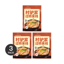村驴家 东北过桥米线 402g *3【3份超值装】【小红书爆款】【小红书许愿成功!】【网红大爆款】【90天短保】