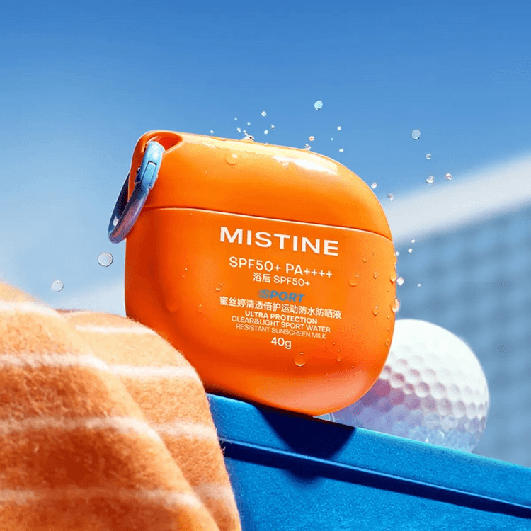 Mistine スポーツ用防水日焼け止めローション 40g 【SPF50+ PA++++ 高