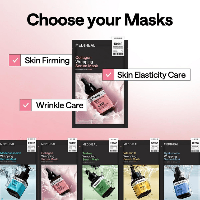 Collagen Wrapping Serum Mask 10 Sheets 8